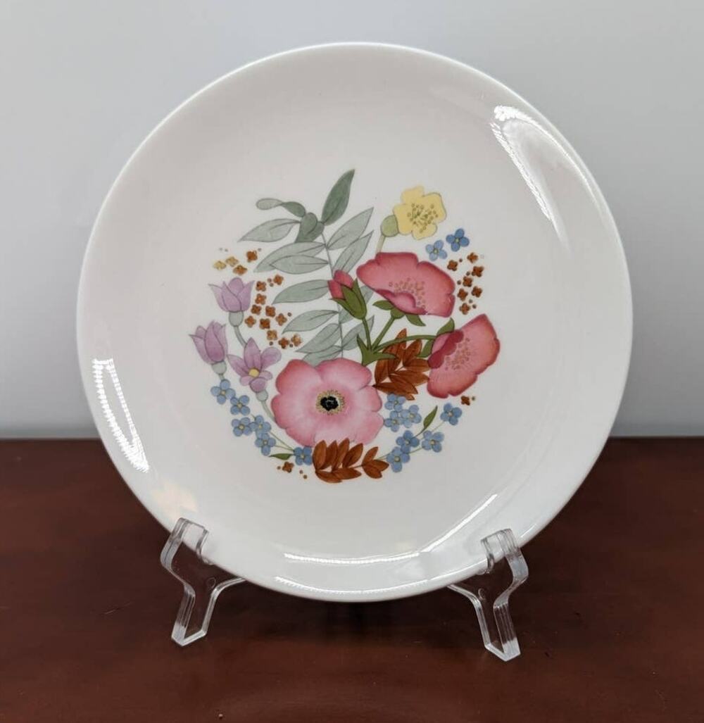 Vintage Bread & Butter Plate Meadow Sweet Bone China by Wedgwood Replacement